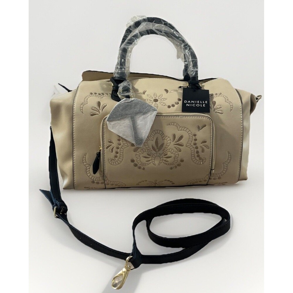 Danielle Nicole East End Mary Poppins Satchel Crossbody Handbag NWT